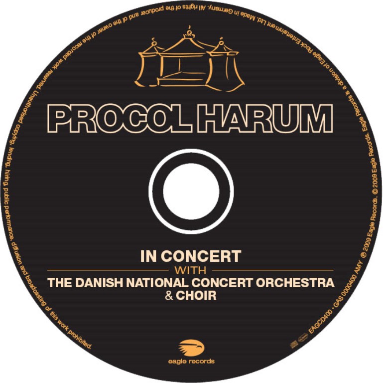 Procol Harum In Concert With Danish Orchestra : DVD